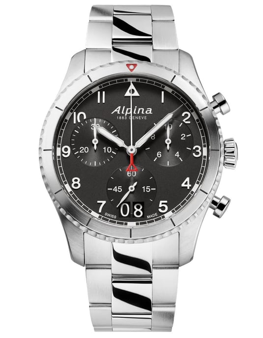 Alpina Startimer Pilot Men's Silver Watch AL-372BW4S26B - Image 1