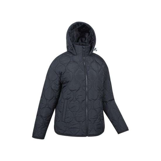 Mountain Warehouse Womens/Ladies Flora Quilted Jacket (Black) - Image 3