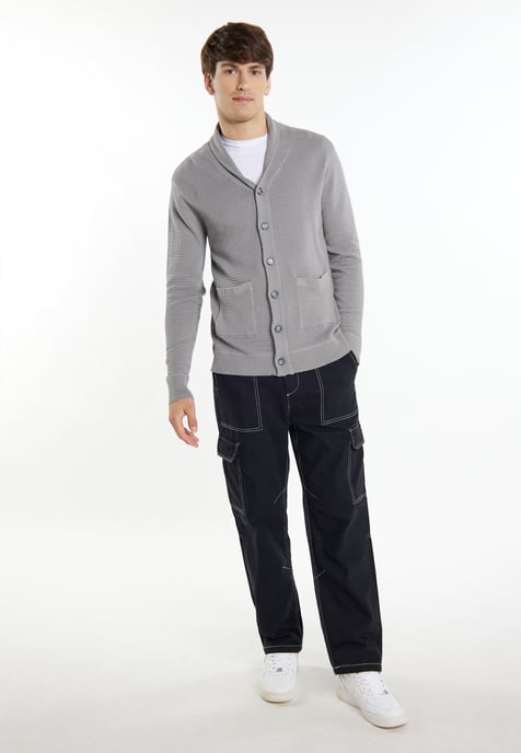 Mo Cardigan Men grey - Image 2