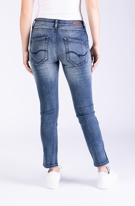 Raya Ladies Jeans Blue Slim Fit