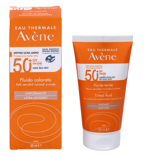 Solaire Haute Protection Fluido Color Spf50+ 50 ml - Image 1