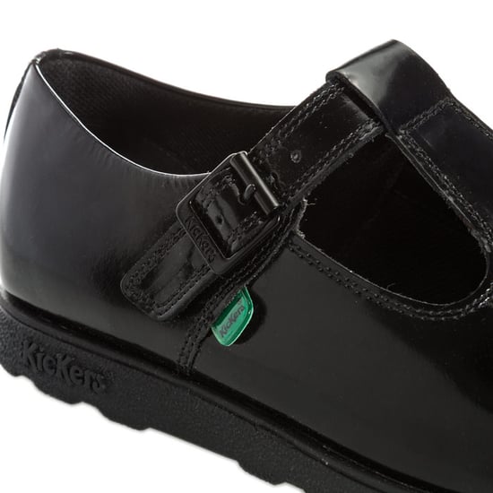 Women's Kickers Fragma T Patent Shoes in Black - Image 6