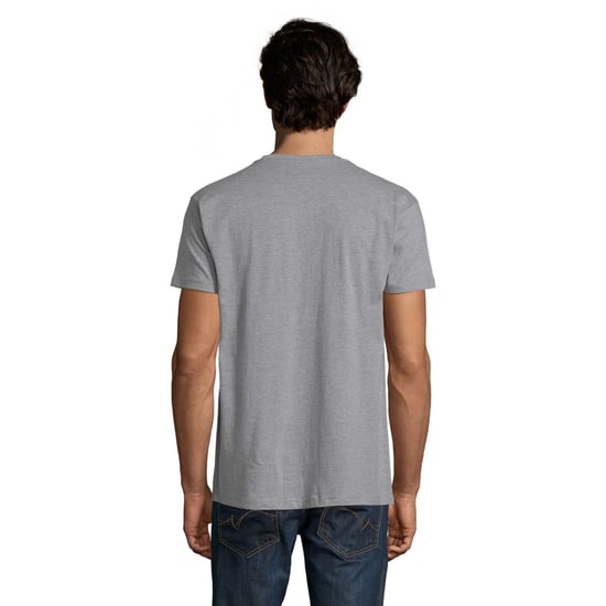 SOLS Unisex Adult Imperial T-Shirt (Grey Melange) - Image 2