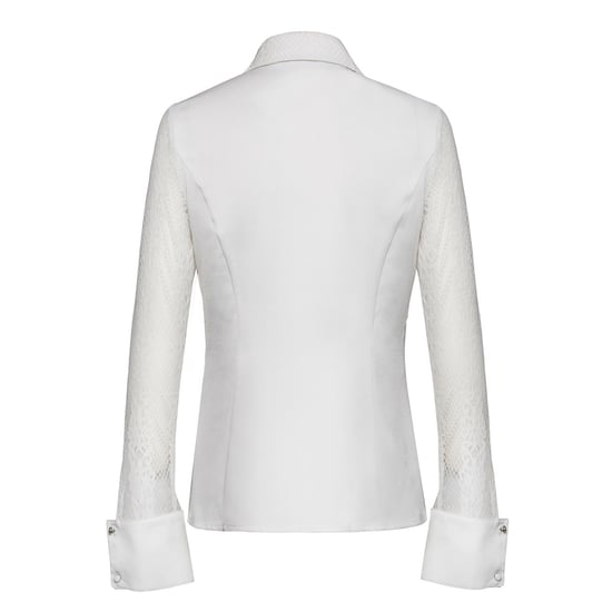Long sleeves lace tailor shirt - Image 5