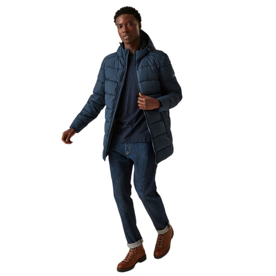 Regatta Mens Lakiver Padded Jacket (Navy)