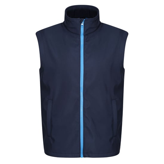 Regatta Professional Mens Ablaze Soft Shell Bodywarmer (Navy/French Blue) - Image 1