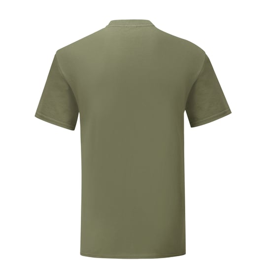 Fruit of the Loom Mens Iconic Premium Ringspun Cotton T-Shirt (Classic Olive) - Image 2