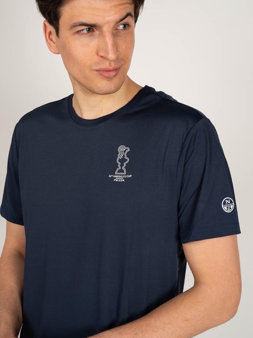 North Sails x Prada T-shirt Foehn Men's Blue