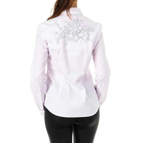 Long sleeve shirt with lapel collar LWC603 woman