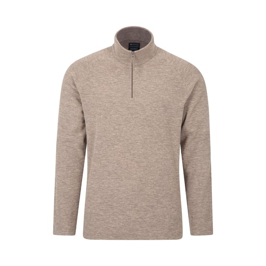 Mountain Warehouse Mens Snowdon II Fleece Top (Light Brown)