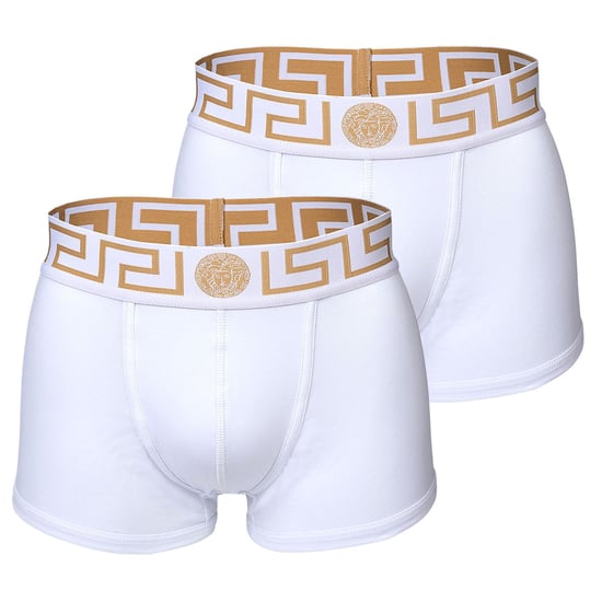 Versace Bi-Pack Trunk Jersey Boxer Shorts - Image 1