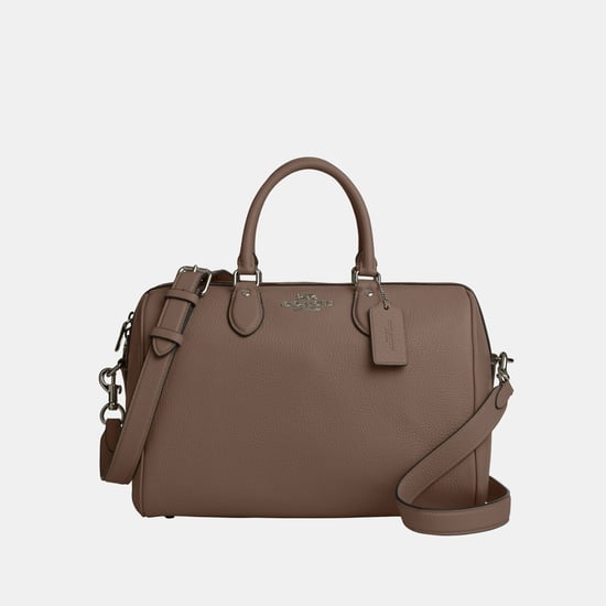 Rowan Large Satchel in Soft Pebbled Leather