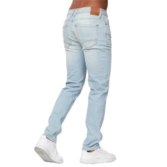 Crosshatch Mens Buraca Slim Jeans (Light Wash) - Image 6