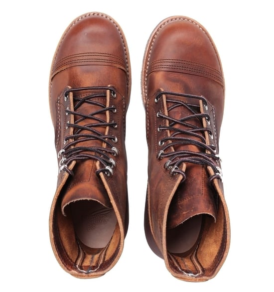 Men's Red Wing 8085 Iron Ranger Boots in Brown - Image 5