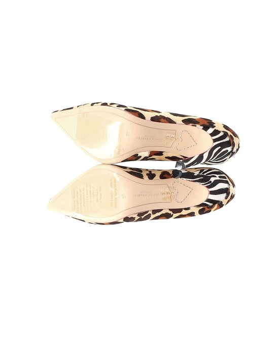 Sophia Webster Rio Pumps In Animal Print Ponyhair - Image 3