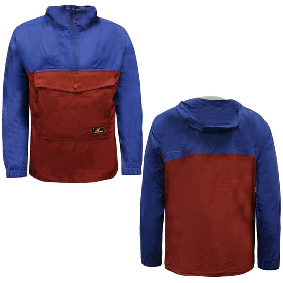 Timberland Colour Block Coat Hooded Mens Blue Red Jacket  A1MXY-N30 Y16A
