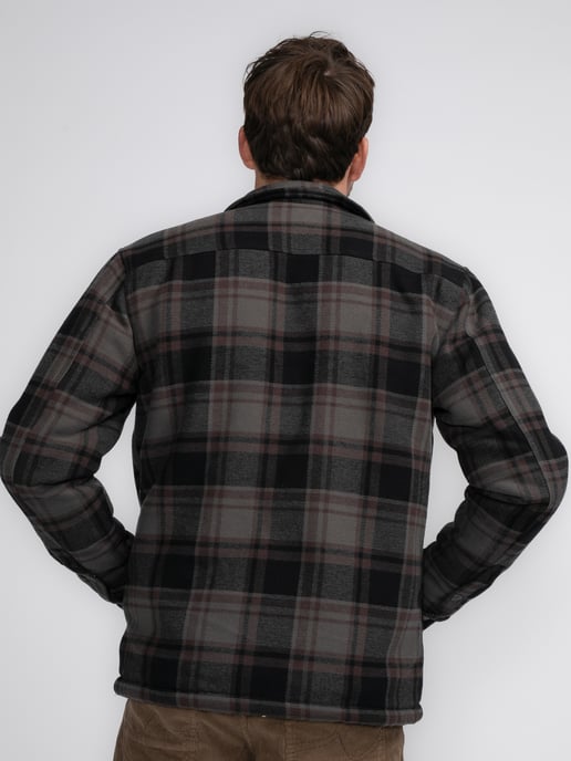 Petrol Industries - Checked Shirt Aleknagik Men - Timber Wood - Image 4
