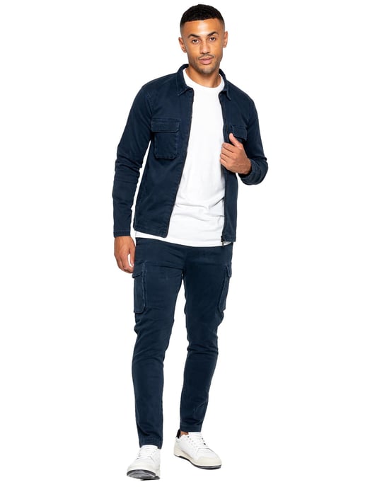 Chándal Enzo Cargo Hombre - Azul Marino - Image 1