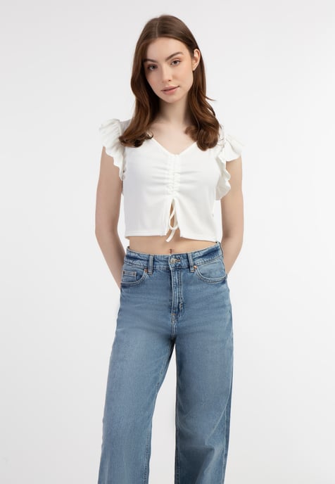 Mymo Top women white - Image 3