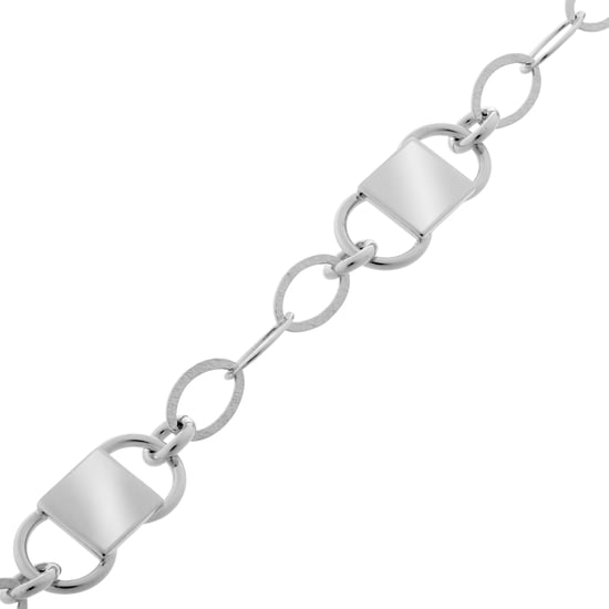 Orphelia Women's 925 Sterling Silver Bracelet - Silver ZA-1708 - Image 2