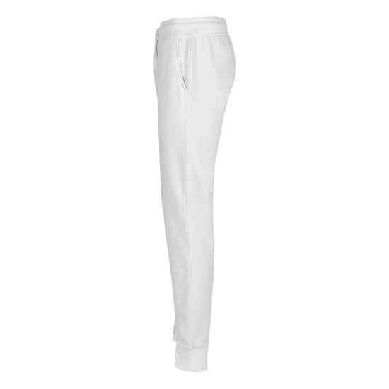 SOLS Mens Jake Slim Jogging Bottoms (White) - Image 2