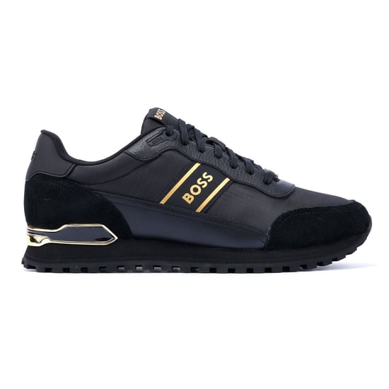 Zapatillas de hombre Boss Parkour Runn negras/doradas - Image 5