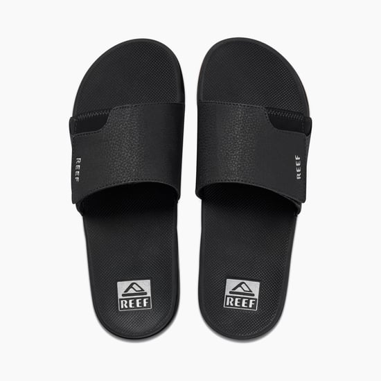 Reef Fanning Slide Black/Silver