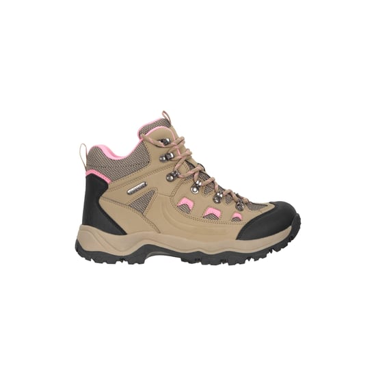 Mountain Warehouse Womens/Ladies Adventurer Waterproof Walking Boots (Beige) - Image 1