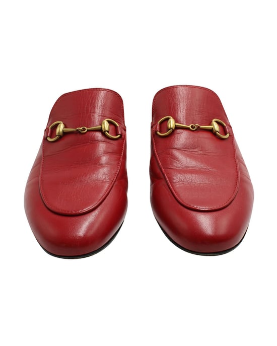 Red Mules with Horsebit - Image 3