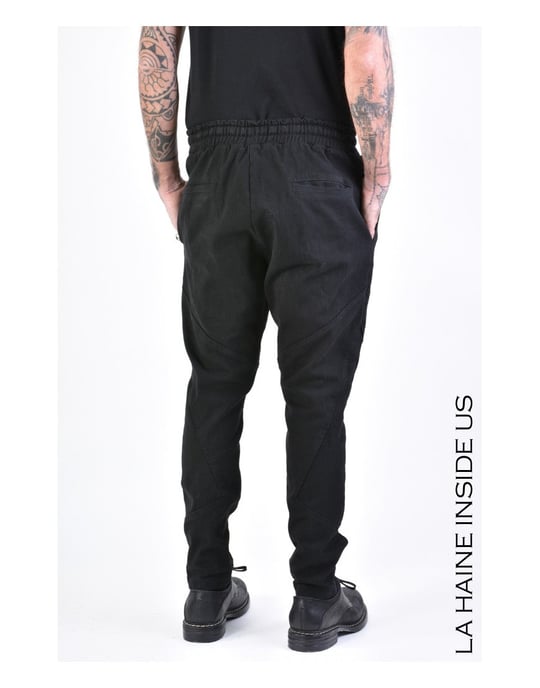 La Haine Inside Us Pantalones del hombre negro - Image 5