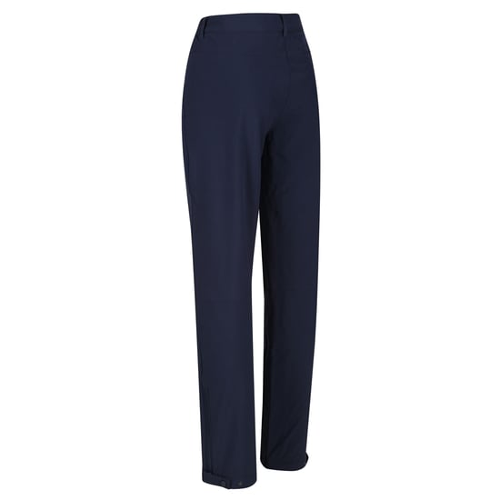 Regatta Great Outdoors Womens/Ladies Geo Softshell II Long Leg Trousers (Navy)