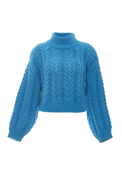 Mymo Pullover women turquoise - Image 1