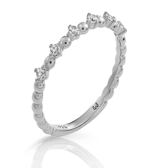 Orphelia 'Signature' Women's 925 Sterling Silver Ring - Silver ZR-7535