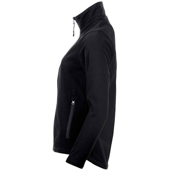 SOLS Womens/Ladies Race Soft Shell Jacket (Black) - Image 3