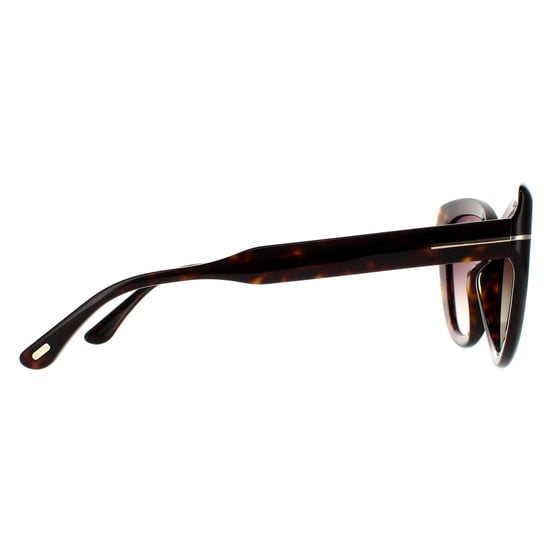 Tom Ford Cat Eye Womens Dark Havana Brown Gradient - Image 4