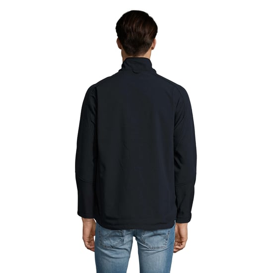 SOLS Mens Relax Soft Shell Jacket (Abyss Blue) - Image 2