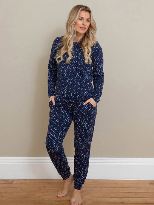 Kite Clothing Lyme Cuffed Loungers Darling Dot