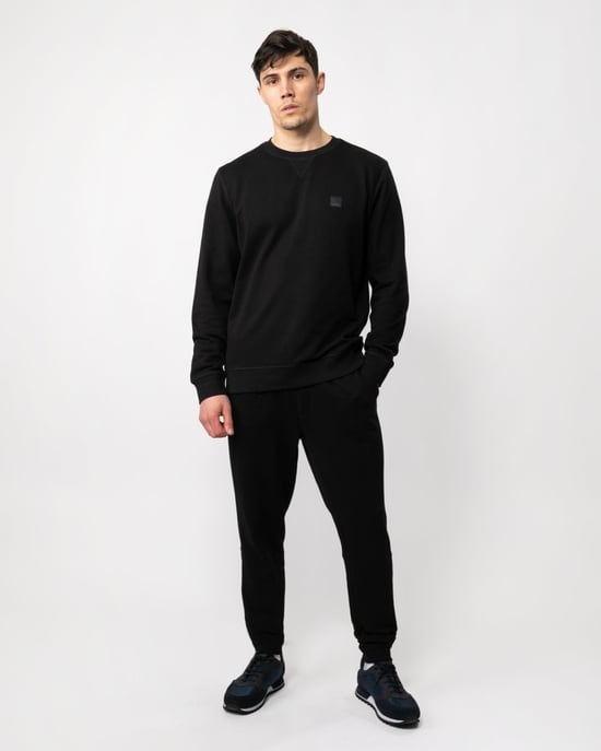 BOSS Orange Sudadera de Cuello Redondo para Hombre Westart con Parche de Logotipo NOS - Image 3