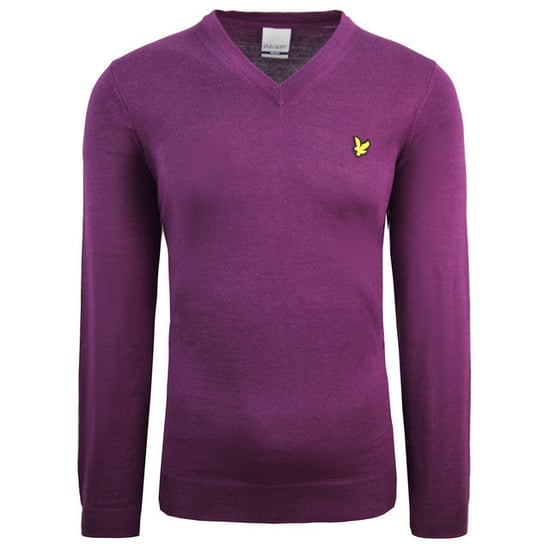 Suéter morado para hombre Lyle & Scott Golf - Image 1