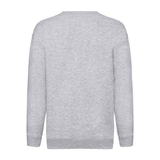 Fruit of the Loom Childrens/Kids Premium Drop Shoulder Sweatshirt (Heather Grey) - Image 2