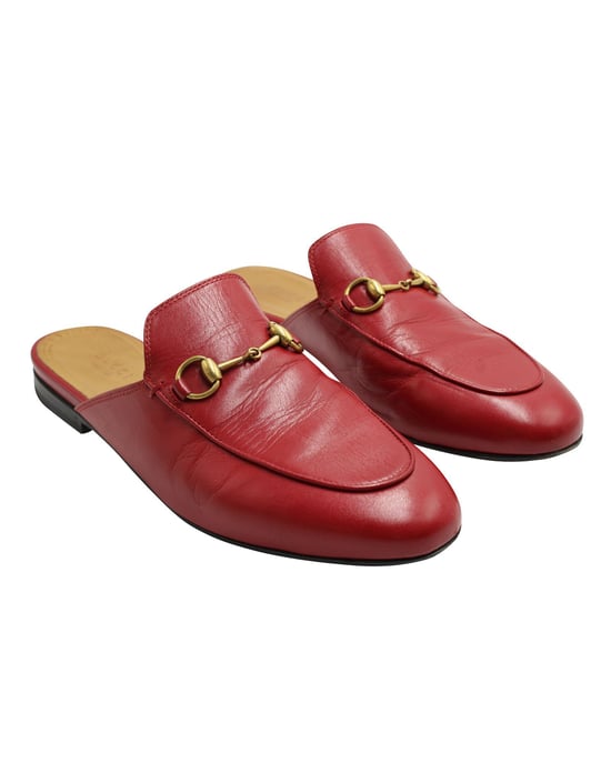 Red Mules with Horsebit - Image 2