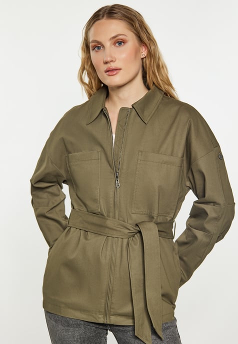 Dreimaster Jacket women Military olive - Image 3