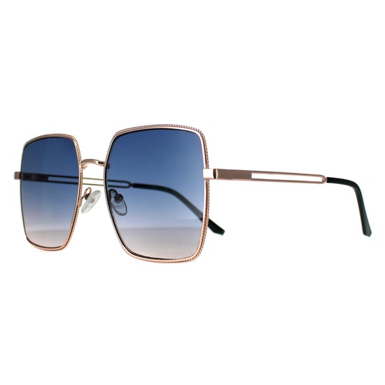 Gafas de sol Guess GF0419 28W oro rosa brillante degradado azul - Image 2