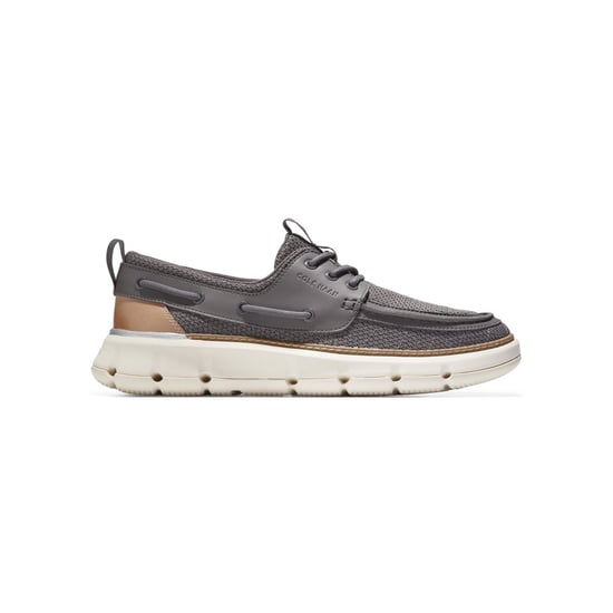 Cole Haan 4.ZeroGrand Regatta Nylon Men's Grey Boat Shoes - Image 5