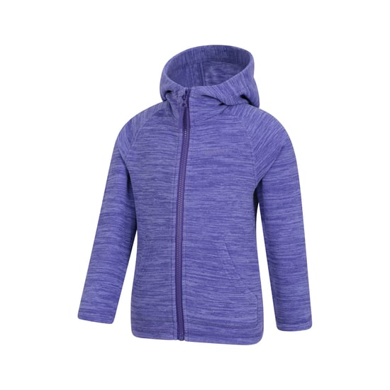 Mountain Warehouse Childrens/Kids Snowdonia II Full Zip Hoodie (Purple) - Image 4