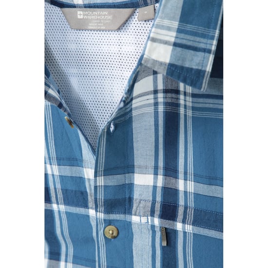 Mountain Warehouse Mens Holiday Cotton Shirt (Dark Blue) - Image 5