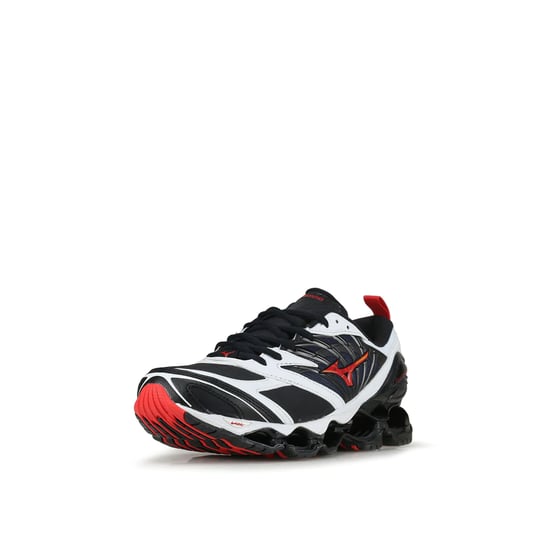 Mizuno Wave Prophecy "Icon" Lace-Up Black Synthetic Mens Trainers D1GA212209