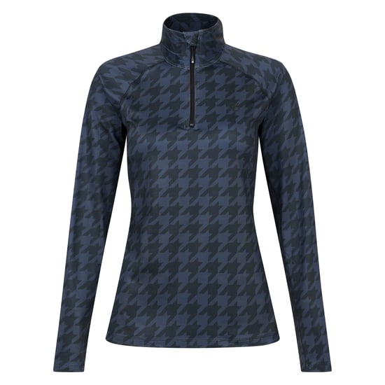 Dare 2B Womens/Ladies Divulge Dogtooth Core Stretch Midlayer (Black) - Image 1