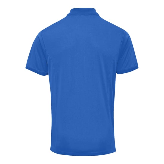 Premier Mens Coolchecker Pique Short Sleeve Polo T-Shirt (Royal) - Image 2