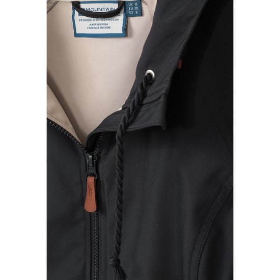 Mountain Warehouse Womens/Ladies Iona Soft Shell Jacket (Black) - Image 3